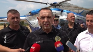 Helikopteri MUP gase požar